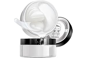 Hicream Advanced Snail Hydrogel Eye Patch 60 Patches, Gel Serum Mask, Undereye Treament, Fine Lined, Puffy Eyes, Refresh, Hydrate, Paraben free, Phthalates free, Skincare