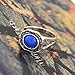Magical Jewelry Gift Co. Klaus Mikaelson Vampire Werewolf Hybrid Cosplay Ring - Blue/Silver (0.3 Oz)