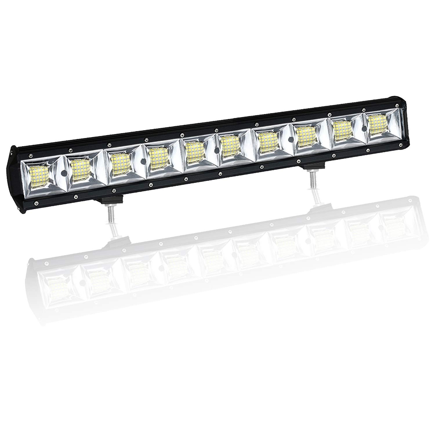 LED Work Light Bar 22 Inch 480W Flood Work Light 7D Off Road Lights for 4WD 4x4 SUV ATV UTV Truck Fog Lamp (22 Inch)