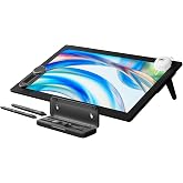 HUION KAMVAS Pro 24 (Gen 3) UHD Drawing Tablet with Screen PenTech 4.0 | Dual 16384 Pen Pressure Stylus, 23.8 inch 4K UHD, 99% Adobe RGB, Touch Screen, Full Laminated Anti-Glare, Wireless Keydial