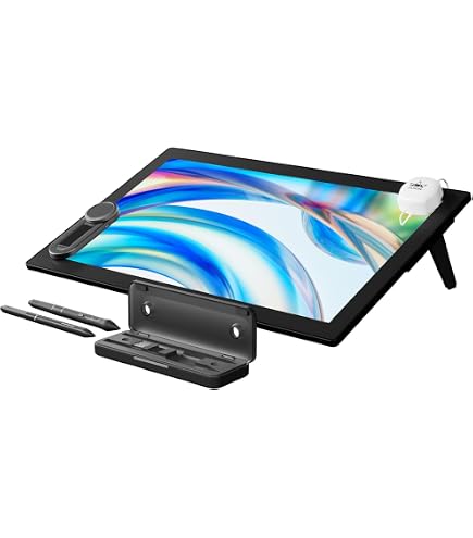 Amazon.com: HUION KAMVAS Pro 24 (Gen 3) Touch Drawing Tablet with