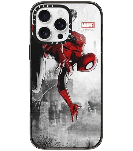Amazon.com: CASETiFY Clear iPhone 16 Pro Max Case [Spider-Man Co