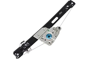 FFFauto 749-468 Rear Left Driver Side Window Regulator Without Motor Compatible with 2006-2012 E90 E91 328i 323i 335d 335i M3 328xi 335xi 325i 325xi 330i 330xi