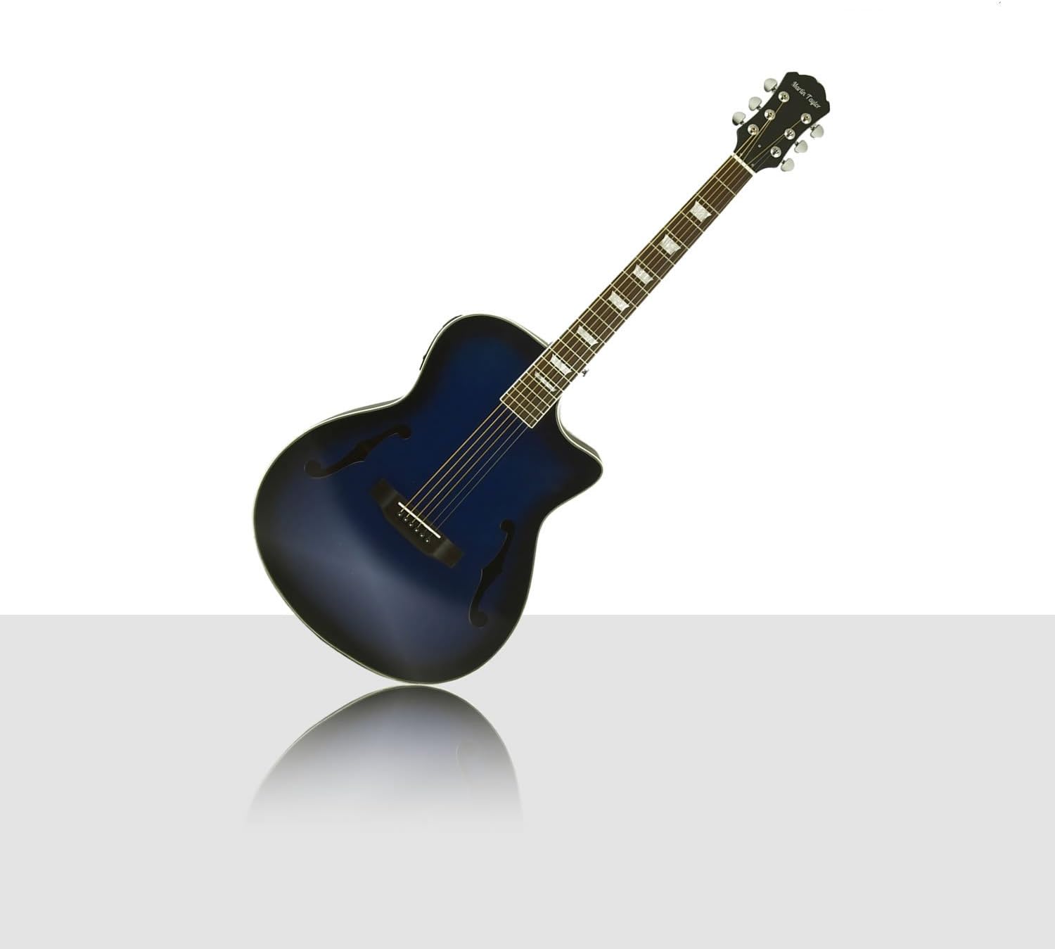 Martin Taylor Electric Electro semi Acoustic hollow body guitar (satin