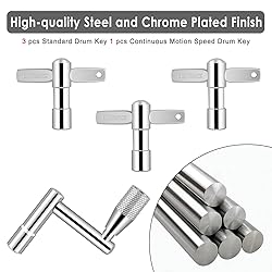 EastRock Drum Keys 3-Pack Drum Tuning Key with