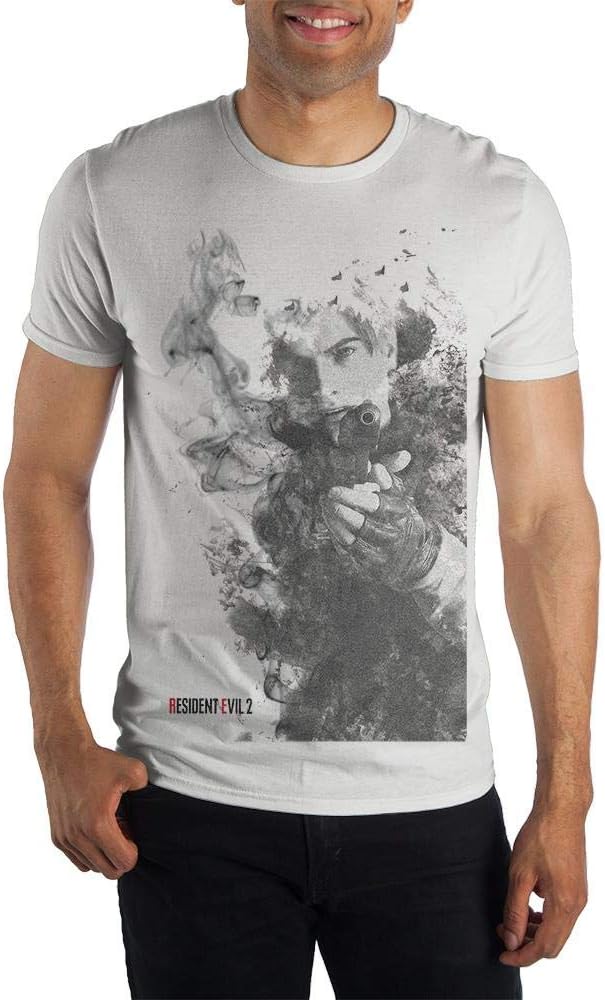 Mens Resident Evil 2 Shirt Short Sleeve Resident Evil Clothing