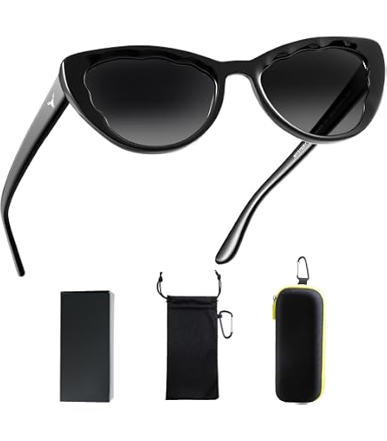 Amazon.com: TVTBBVV Cat Eye Sunglasses for Women Luxury  display picture 1