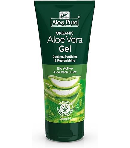 Amazon.com : Aloe Pura Organic Aloe Vera Gel & Vitamin A C & E 6.8 fl oz :  After Sun Skin Care Moisturizers : Beauty & Personal Care