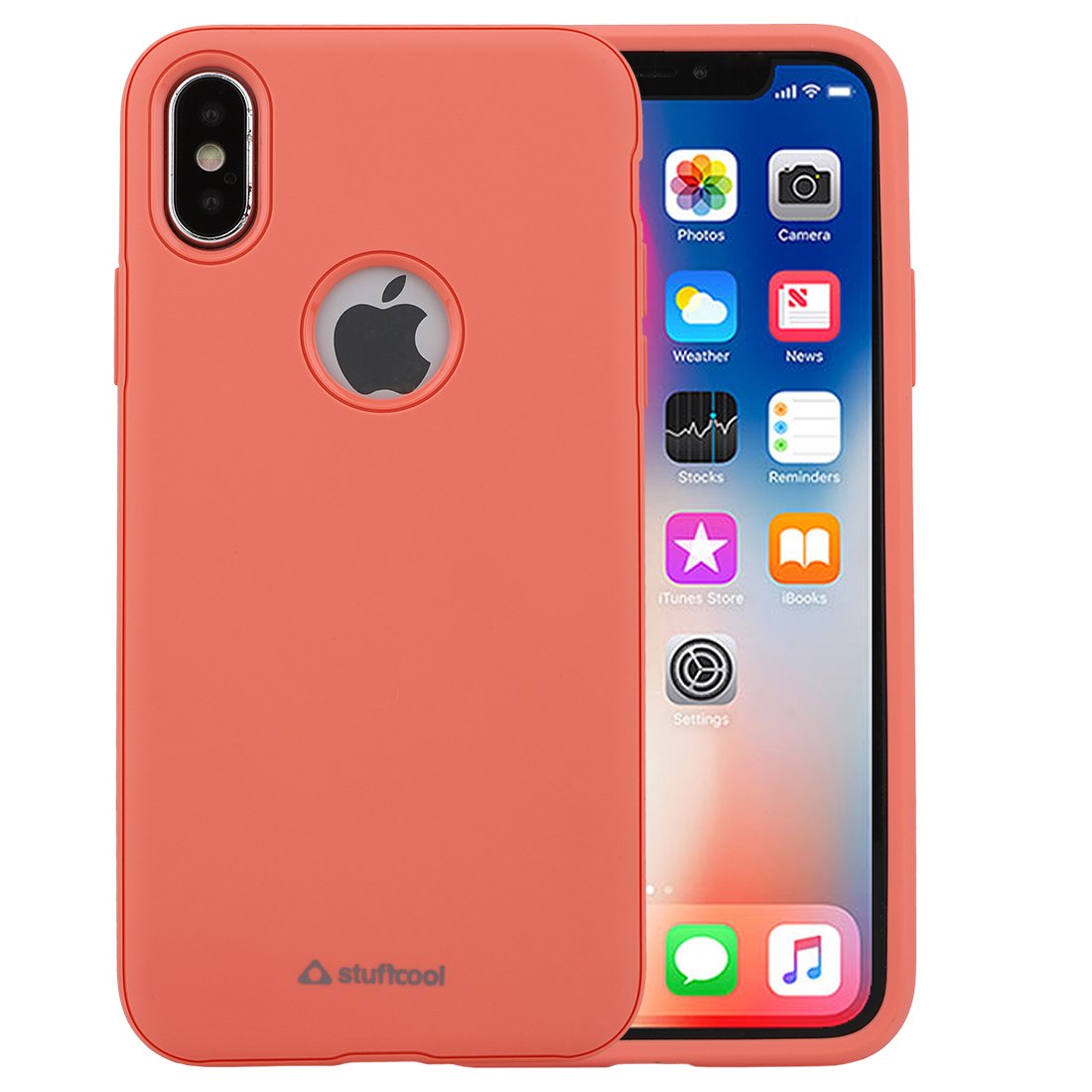 Stuffcool Iphone XS / iPhone X Case Soft Flexible TPU Armour Back