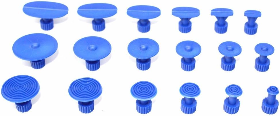 PIDINGER Paintless Dent Repair NylonTabs Hail Removal 18Pcs Blue