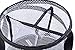 Foldable Shower Caddy - Collapsible, Portable, Drainage Hole, Carry Handle, Large Compartments. Great Organizer for Camp, Travel, Gym, and Dorm. (Black)