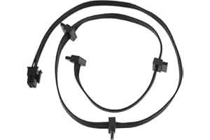 Micro Traders 6 Pin to 4X SATA Driver Power Cable Compatible with Corsair CX750M CX850M CX650M 85cm