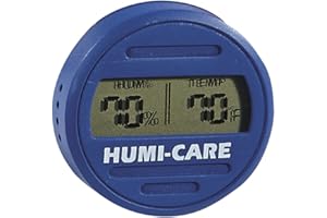HUMI-CARE Hygrometer Digital Round - Blue