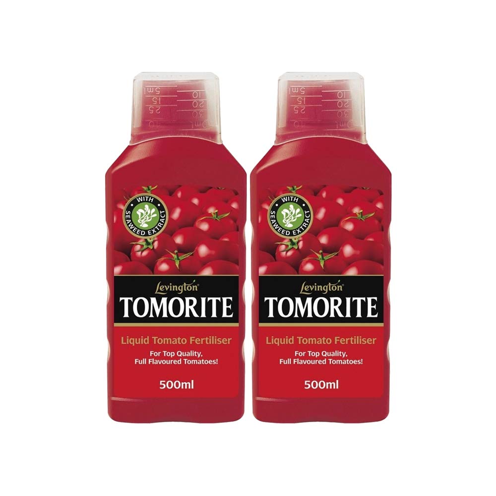 Fertiliser Levington Tomorite Seaweed Enriched Liquid Tomato 500ml (2 Bottles)