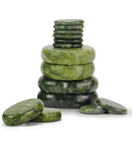 Amazon.com: Windfulogo 16Pcs Large Hot Massage Stones Set Natural