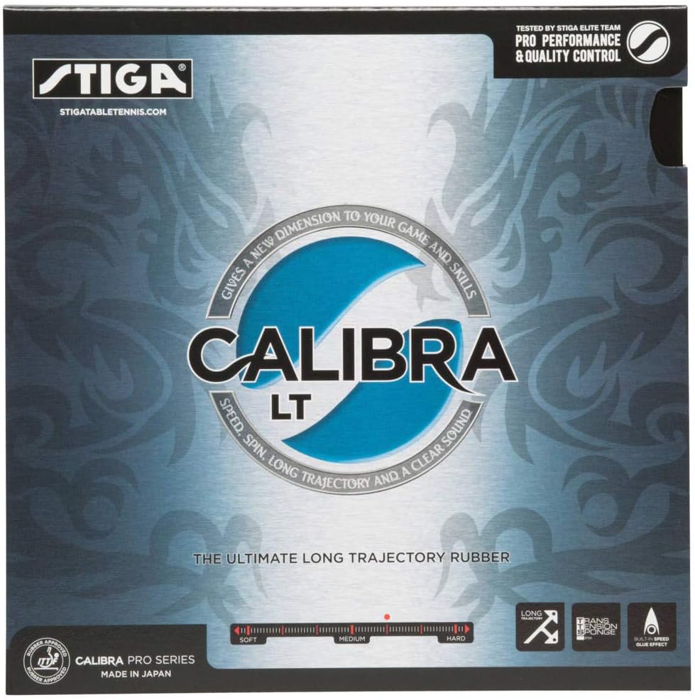 STIGA Unisex's LT Calibra, Black, 2 mm : Sports & Outdoors