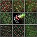 Christmas Laser Lights, ALPULON 8 in 1 Patterns RG Starry Laser Projector Lights IP65 Waterproof Landscape Lights with Remote Control Timer for Christmas Garden Yard Tree Decor Outdoor Party