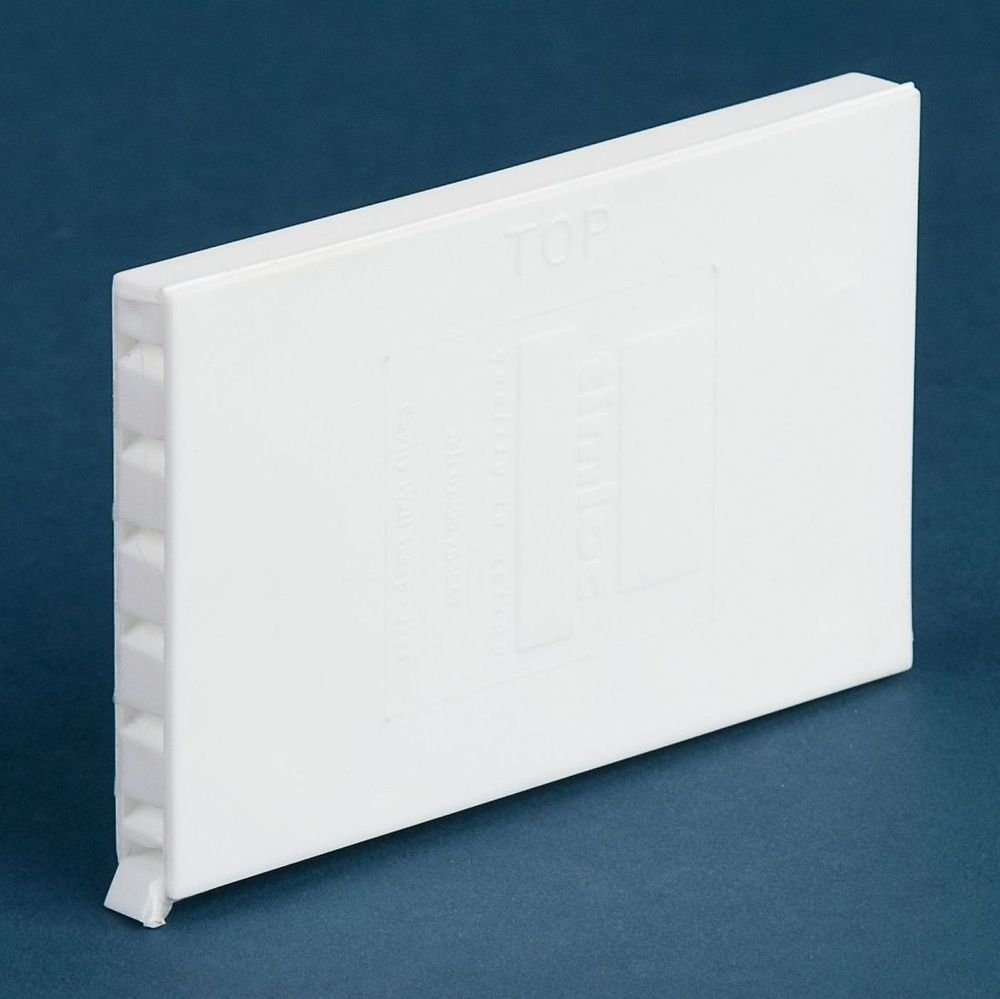 Pack of 50 Timloc 1143 White Brick Block Masonry Cavity Wall Weep Vents