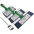USG Sheetrock Pro Series Blue Steel Drywall Taping Knife with Matrix Style Handle 8"/10"/12" Plus FREE Mud Pan Mixing Blade