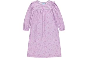 Dreamwave Girls Granny Gown Nightgown, Toddler to Big Kid, Soft, Comfortable, Adorable Pajamas For Girls