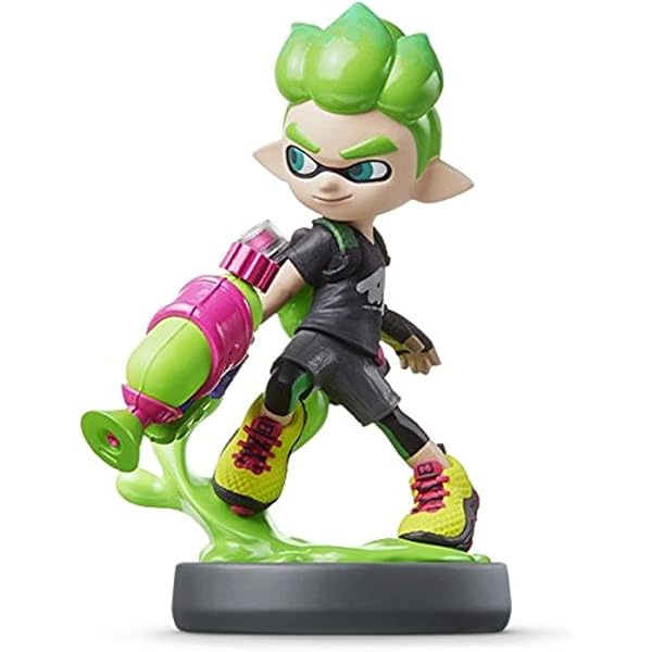 任天堂 - 【新品未開封】Splatoon amiibo ボーイ×2 イカ×2 計4点セット Amazon.com: Splatoon Boy amiibo (Nintendo Wii U/3DS) : Video