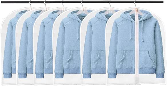 BangShou Fundas de Ropa Juego de Fundas de Ropa Transpirables,Bolsas de