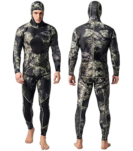 Amazon.com: OMER 7mm Holostone Camouflage Spearfishing Wetsuit