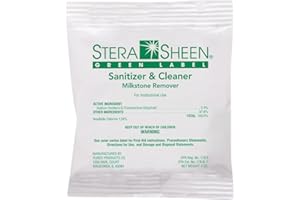 STERA SHEEN GREEN LABEL Box of 100 - 2 oz. Stera-Sheen Green Label Sanitizer Packets (Purdy Products) SSG1002 by Stera-Sheen Green Label