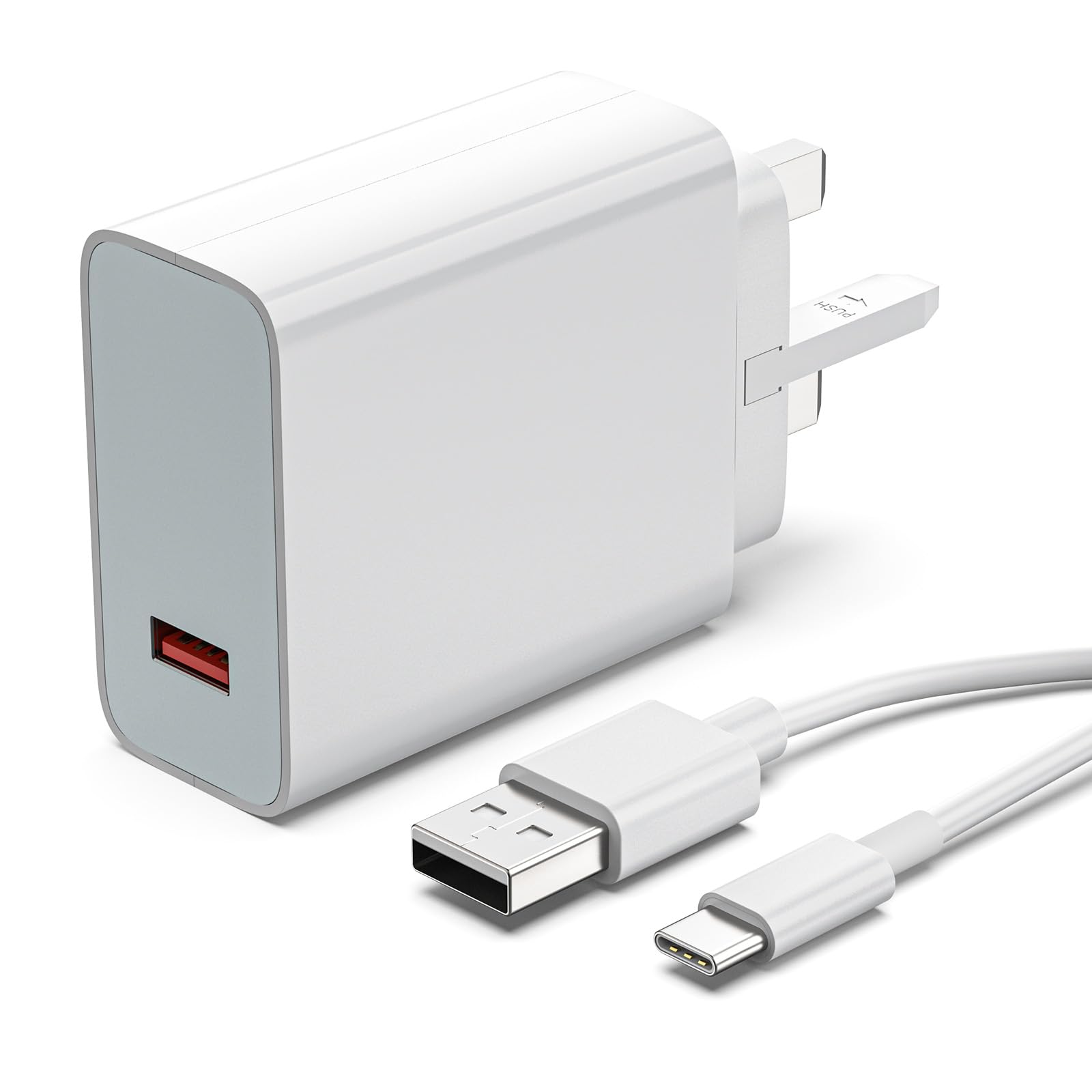 Jippofu 67W Fast Charger Compatible with Xiaomi Redmi 13T/13/13 Lite/12S Ultra/12 Lite/12/12X/11T/11 Ultra Note 13/12/11/10 Pro Fast Charger USB Plug with Type C Turbo Charging Cable