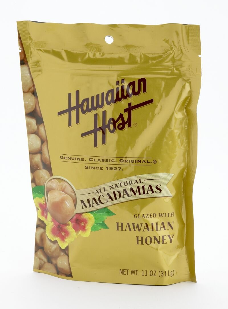 Hawaiian Host MACADAMIA NUTS Dry Roasted & Lightly