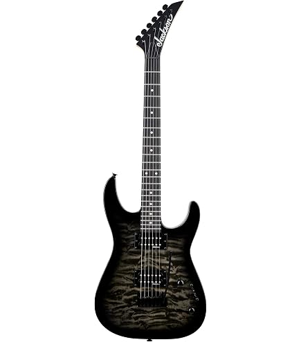 Amazon.com: Jackson JS Series Dinky JS11 - Black with Amaranth