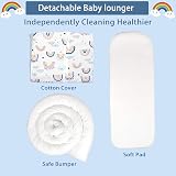 EAQ Baby Nest Pod for Newborn 0-12 Months 100% Cotton Travel Sleep view 3