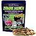 Zombie Munch Apocalypse Survival Trail Mix – Healthy Survivalist Gift Funny Trail Mix Gift Bag Resealable Funny Healthy Gifts Zombie Gifts Gag Gifts for Men Zombie Munch Trail Mix