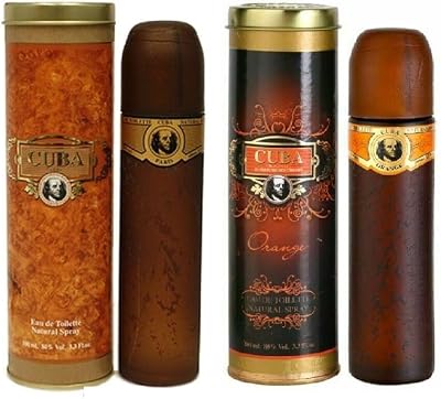 Prima Cuba Gold Orange Eau de Parfum 100ml Each 2 Pack Men Fragrance