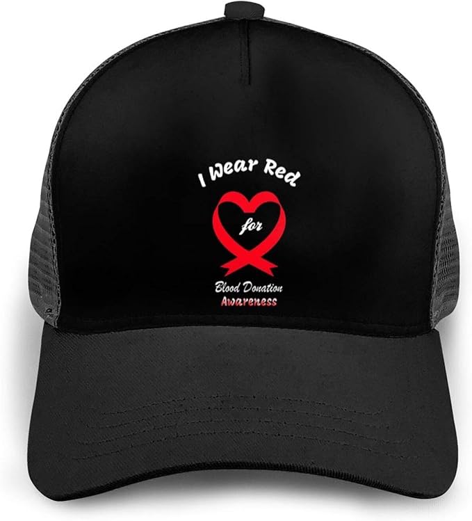 I Wear Red for Blood Donation Awareness Rugged Professional