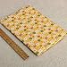 KINGSO 8PCS Cotton Fabric Bundles Quilting Sewing Patchwork Cloths DIY Craft 19.7x19.7inch Yellow Series
