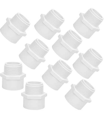 BENLIUDH 1 Inch PVC Pipe Union Fittings, PVC Connectors Female Thread...