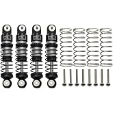 Hot Racing SXTF368X Aluminum Threaded Big Bore Oil Shocks - Scx24