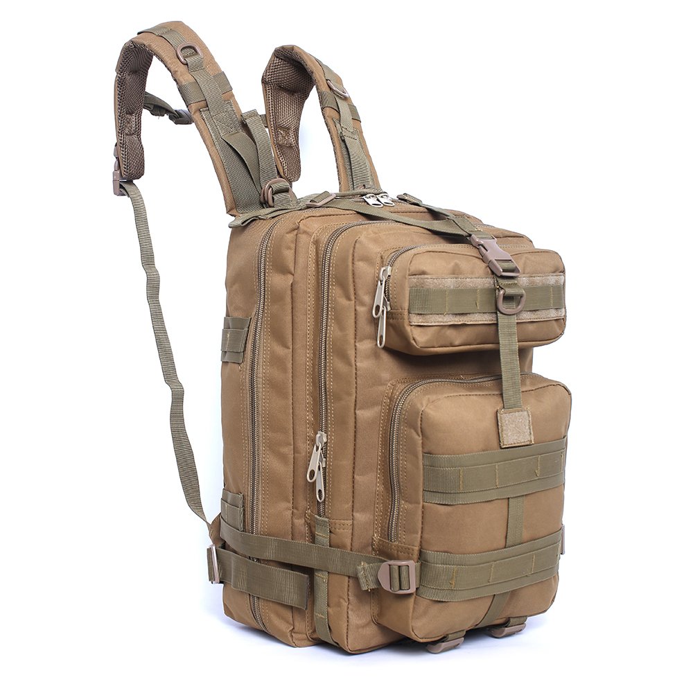 J.CARP Military Tactical Backpack, Hydration Backpack, Army Molle Bug-Out Bag, Rucksack for Hunting, Survival, Camping, Trekking