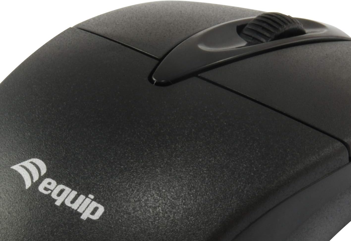 Equip Wired Optical Mouse Black, Single-Coloured - Image 4