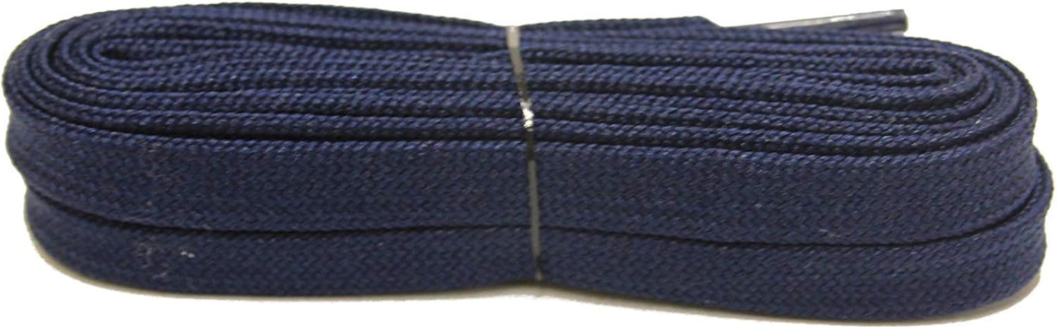 Flat Athletic Shoe Laces, 1 Pair Pack, Multipule sizes And ColorsFor All Sneaker Types, Made in the USA