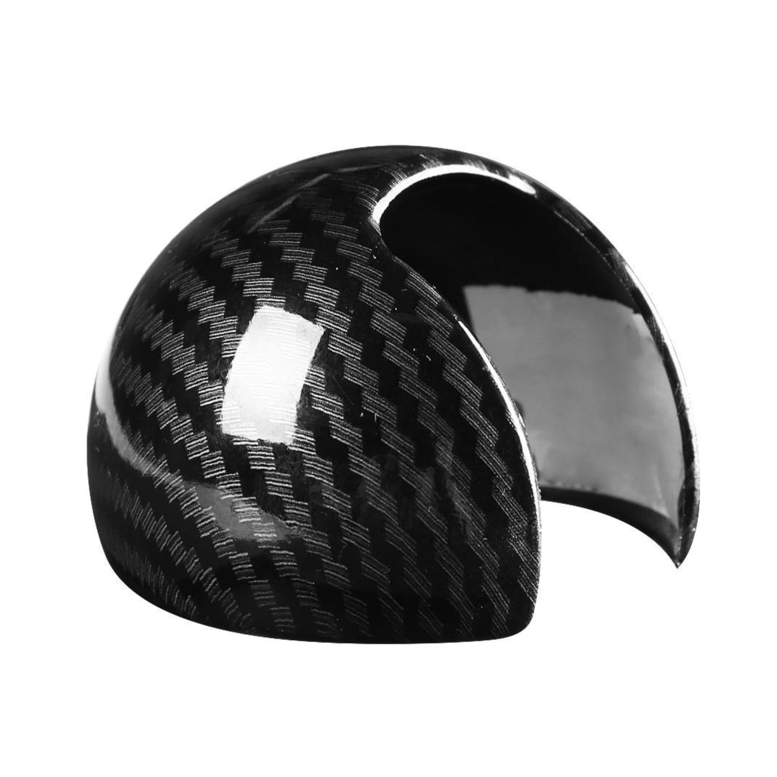 Broco Carbon Fiber Style Car Head Protection Cap Sticker Cap Sticker Cap for A-UDI A3 8V S3 14-18