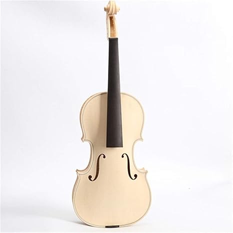 Amazon Co Jp バイオリン 手作りのマスターズは プロの素材ホワイト空白大人のバイオリンラフピアノを作ります 初心者のためのバイオリン 色 White Blank ホーム キッチン