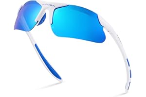 Xagger Kids Youth Polarized Sports Sunglasses for Boys Girls Baseball Softball Glasses TR90 Frame