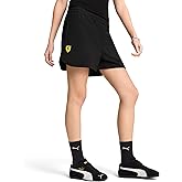 Puma Women's Scuderia Ferrari Woven Shorts, Puma Black SS25, Medium