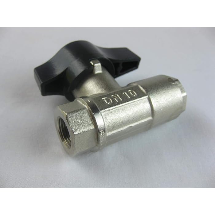 Buy MTM Hydro 3/8" High Pressure Ball Valve Plated Brass DN10 Ball