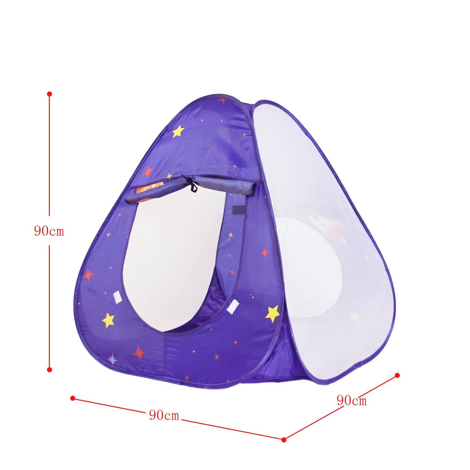 Homfu 3 in 1 Tunnel Tent for Kids Play House For Children Toddler Boys Girls Toy Crawl Outdoor Indoor Pop up Play tent