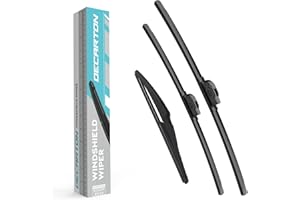 Wiper Blades Replacement for Nissan Rogue 2013-2025 Windshield Wipers-3 Pieces of Car Front and Rear Window Wiper Blade (26+1