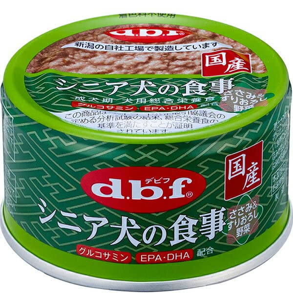 デビフ シニア犬の食事 ささみ＆すりおろし野菜 85g×24缶商品画像