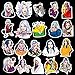 Qweryboo 50 pcs Billie Eilish Waterproof Stickers, Vinyl Stickers Decal for Skateboard Pad MacBook Laptop Luggage Bike